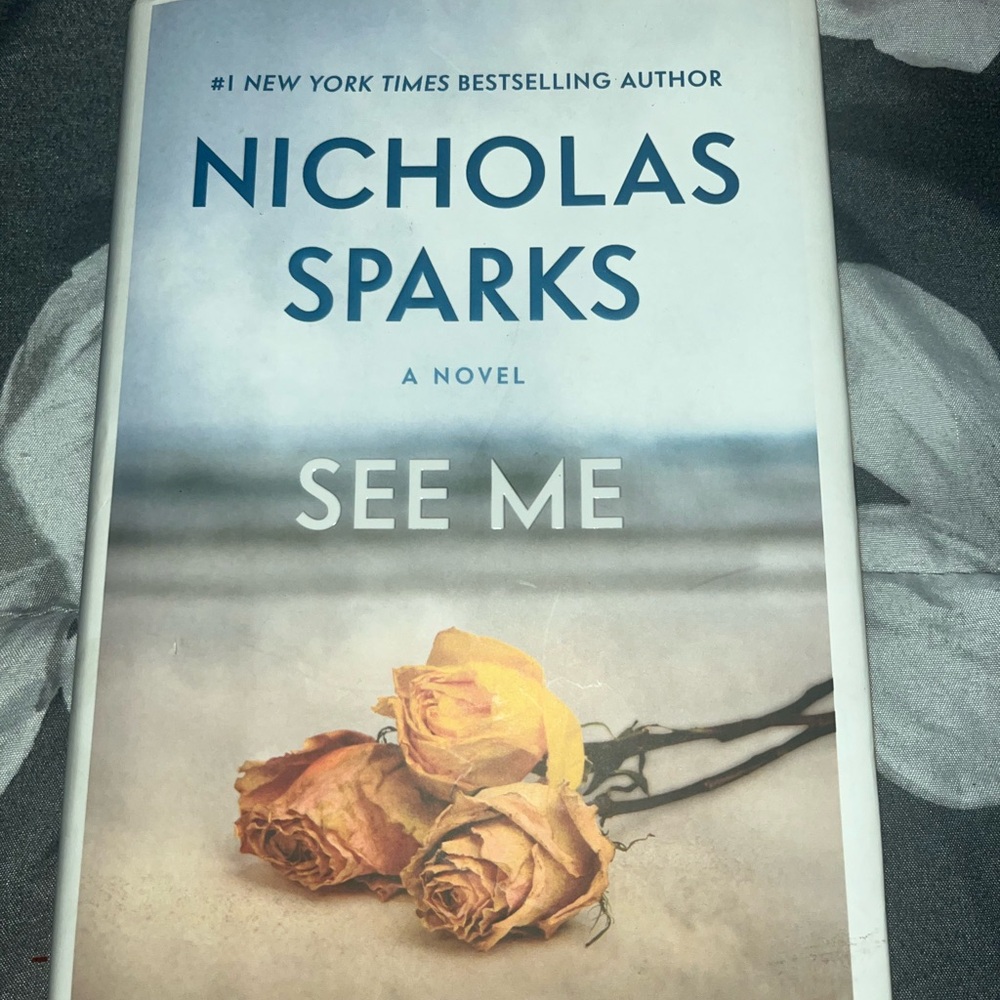 Nicholas Sparks 'See Me' Coffee Table Book - White and Tan